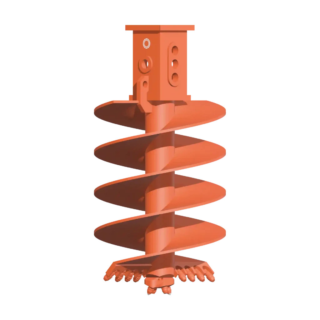 Straight Rock Auger